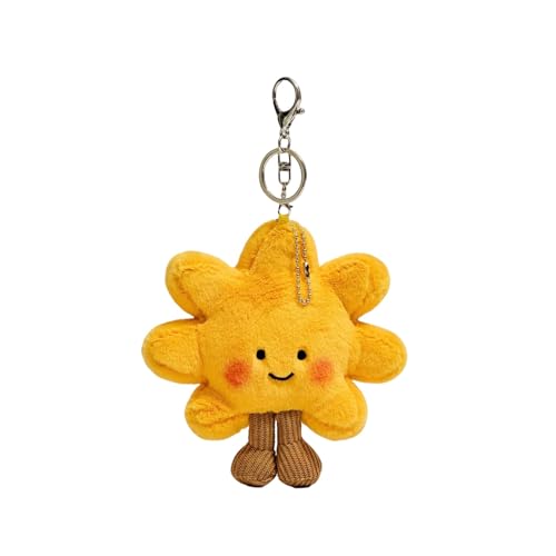 Sun Plush Keychain