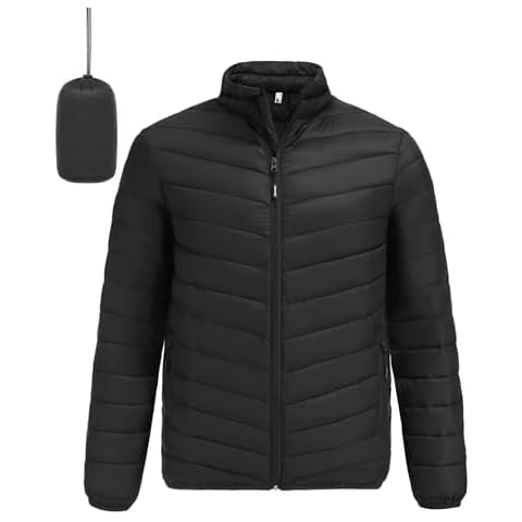COOFANDY Lightweight Men's Puffer Jacket Cover