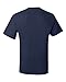 Hanes Men's Beefy-T T-Shirt with Pocket, Navy, L US (Chest 42-44)