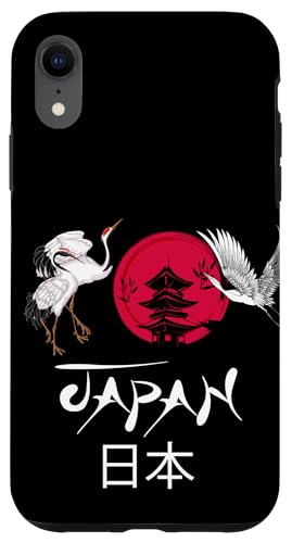 I Love Japan Culture, Enjoy Cool Japan Red-crowned crane �X�}�z�P�[�X iPhone XR �p