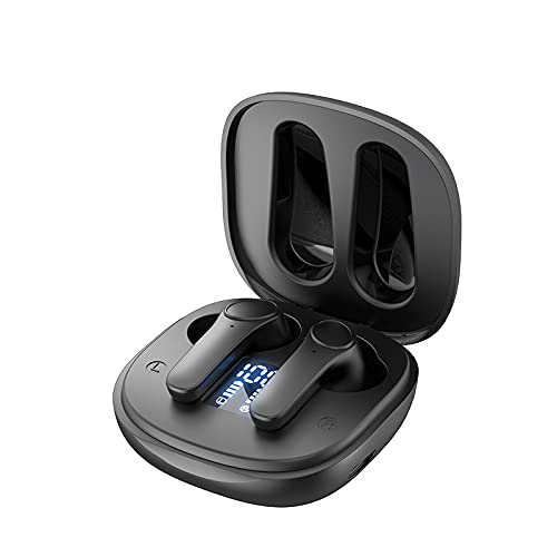 LJOVATN Wireless Earbuds, Hi-Fi Stereo Wireless Earphone, ENC Active Noise Cancelling Earbuds, IP7 Waterproof Ear Buds, Best Bluetooth 5.3, Perfect Bluetooth Earphones for Sports and Travel(Black)