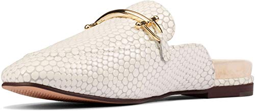 Mule femme Clarks Pure2 blanche pour un style chic au bureau