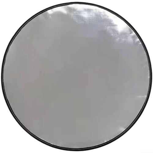 Yuanpgky Alfombrilla de barbacoa de alta resistencia para uso en exteriores, almohadilla de fibra de vidrio ignífuga para terrazas, patios y protección de césped, barbacoa resistente al calor de 11 a