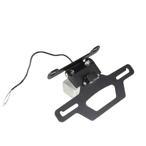 Support plaque d'immatriculation antibruit et vibrations LED pour Hayabusa