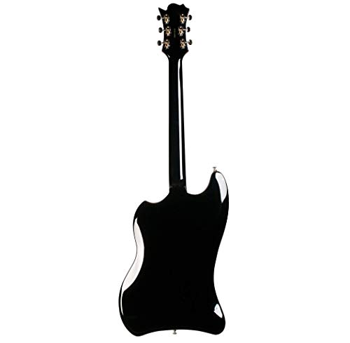 Guild Guitars Newark St. Collection S-200 T-Bird Guitare électrique 6 cordes Noir - Les Beatles, Paul McCartney, John Lennon, RIngo Starr, George Harrison Guild Guitars Newark St. Collection S-200 T-Bird Guitare électrique 6 cordes Noir – Image 4
