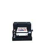 DTG Refurbish printer A3 Size T Shirt Printing Machine L805 Model Flatbed Direct To Garment Refurbish printer For Clothing Compatible With Various Garments(A3 DTG Printer1)