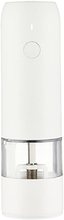 Electric Automatic Mill Pepper And Salt Grinder Spice with LED Light Adjustable Coarseness(Onecolor)