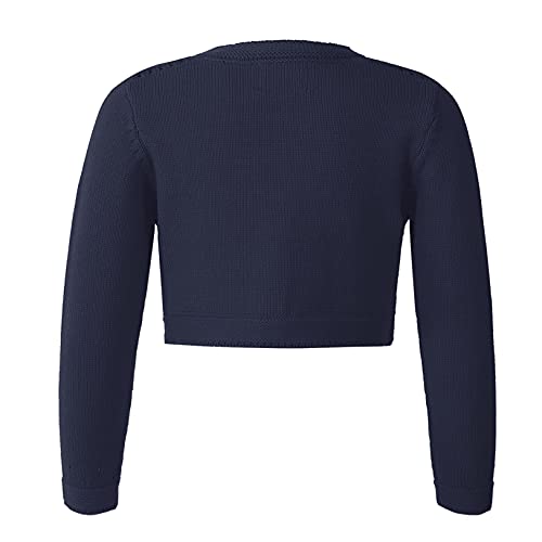 Hularka Kids Girls Hallow Out Long Sleeve Cardigan Sweater Coat Spring Autumn 2Y-10Y2