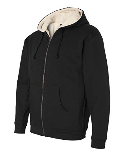 Independent Trading Co. Sherpa-Lined Full-Zip Hooded Sweatshirt, M2
