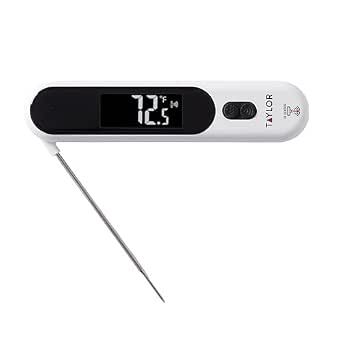 Taylor Infrared and Folding Probe Thermometer, Dual-Mode Instant Read Meat Thermometer