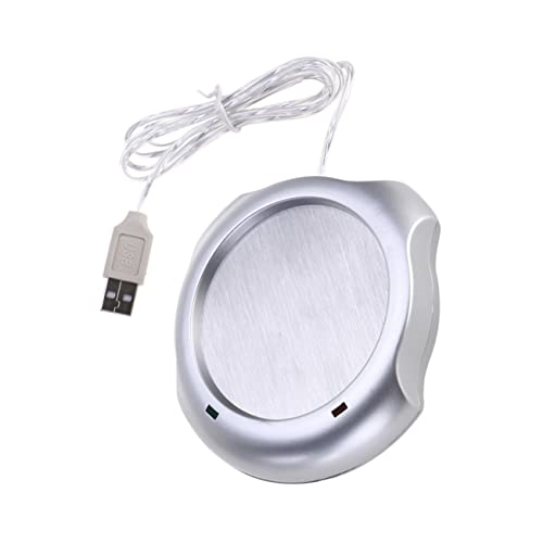 VINTORKY Mug Heater for Desk Electric Warmer Plate for Tea Coffee Cocoa Extended Cord