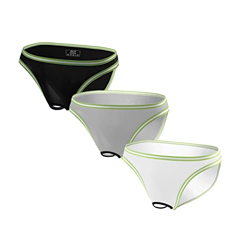 Men's Low Rise U Shaped Convex Sheer Panties Cardigan Underwear