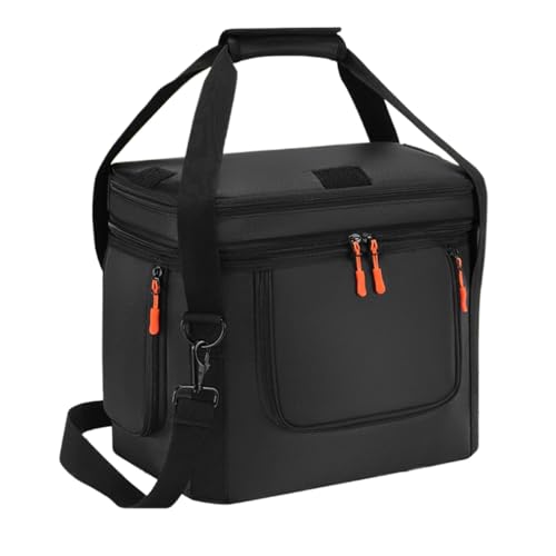 Generico Power Station Carry Bag – Outdoor Portable Power Stati0n Storage Organizer | Heavy Duty Protective Case | Waterproof Base Travel Box For Pover Bank, Front And Side Pocket Utility Tote, Ideal