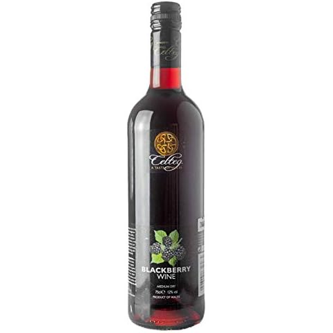 Celteg Welsh Blackberry Wine (1x 750ml Bottle, 12% ABV) Cover