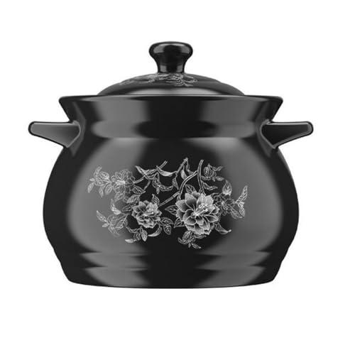 Ustensiles de cuisine Marmites à ragoût avec couvercles Marmite en céramique Cocotte Marmite en argile Marmite à soupe en argile Marmite de cuisine Marmite en terre cuite Marmite à ragoût for la maiso