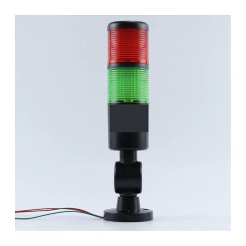 Torre de señal industrial de 2 stack no buzzer con base abatible 24V 2