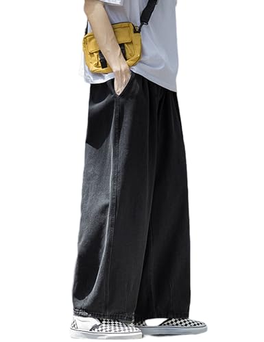 Y2k Baggy Jeans Men Hip Hop Denim Pants Wide Leg Streetwear Jeans Grunge Skateboard Skater Pants