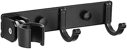 Easy Install Wall Mount Handheld Shower Holder Multifunctional Universal with Hooks Bracket Storage Bathroom Accessories image 2