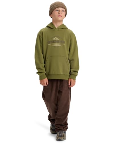 Sweat à capuche Quiksilver garçon idéal pour le skate et l'école