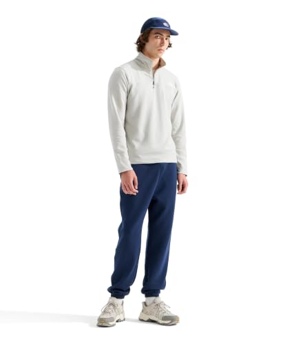 Image of THE NORTH FACE mens Cedar Trail Grid Fleece Quarter Zip Jacket | Cold Weather Top With Durable, Reinforced Bindings