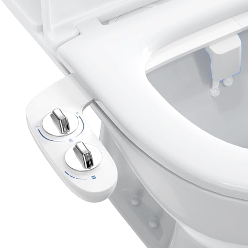 15 Best Bidet Attachments That Will Transform Your Bathroom Experience 25 Bidet Attachment for Toilet, Non-Electric Dual Nozzle (Feminine/Bidet Wash) Toilet