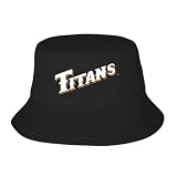 Cal State Fullerton Titans Bucket Hats for Men Outdoor Fisherman Sun Caps Black