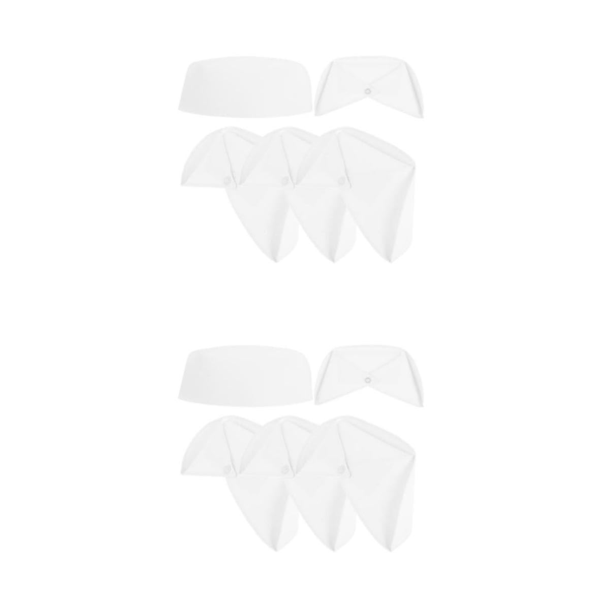 Healeved 10 Unidades Gorro de Enfermera para Mujer, Poliéster Algodón,