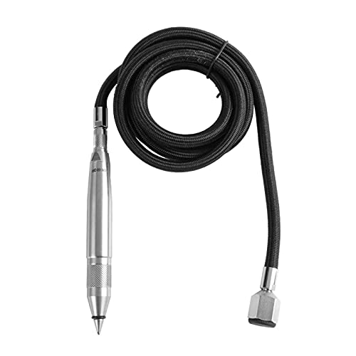 Pneumatic Engraving Pen Scribe Hammer Hose Engraving Lettering Tool for Hard Material Air Engraving Pen Grinding Tool Pneumatic Tools Pneumatic Engraving Pen Scribe Hammer Hose Engraving Lettering Tool for Hard Material Air Engraving Pen Grinding Tool Pneumatic Tools