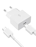 Léger et compact chargeur ultra rapide pour samsung: Le 25W chargeur pour samsung charge rapide est très petit et léger,vous pouvez donc simplement le mettre dans votre poche et le transporter. Le chargeur mural Power Delivery pour samsung Prend en charge une tension CA de 100-240 V pour une large plage de tension d’entrée et est pratique lors des voyages. Remarque: Lorsqu’il est utilisé dans d’autres pays, il nécessite un adaptateur pour ce pays particulier