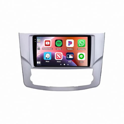 Estéreo Toyota Avalon de 4 núcleos con pantalla táctil capacitiva Android Auto GPS y memoria 32G