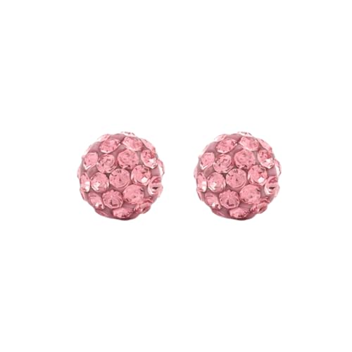 STUDEX Tiny Tips Stud Earrings Hypoallergenic for Little Ears 4.5mm Light Rose Fireball-TT-340W