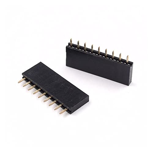 Connecteur d'épingle femelle 1X9P au pas de 2.54mm pour circuit imprimé