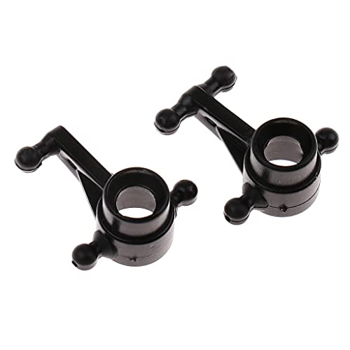 Flameer 2X (L/R) Front+Rear Plastic Steering Cups for Wltoys K969 K989 P929 1:28 RC Car Spare Parts