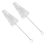 Toyvian Cepillo de Limpieza para Saxofón 2 Piezas Duradero para Boca y Caña, Herramienta Profesional para Instrumentos de Viento, Adecuado para Saxofón Alto, Tenor y Barítono, Uso