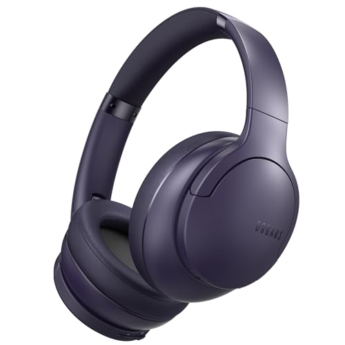 DOQAUS Casque Bluetooth sans Fil,90H Durée Lecture Casque Audio Bluetooth avec Microphone,3 Modes EQ,Wireless Headphones sans Fil Voyage/Travail/Vie-Violet...