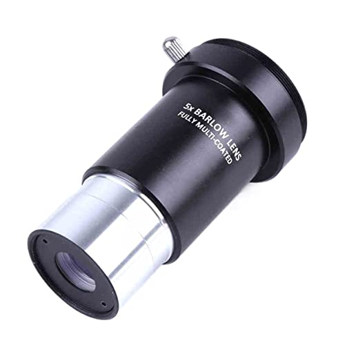 Ocular de 1,25 pulgadas y aumento 5X ideal para observación lunar detallada