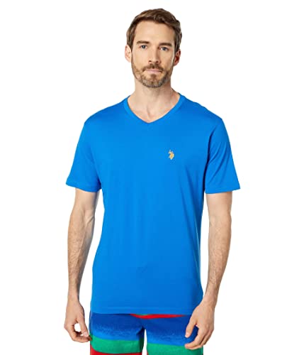 Image of U.S. Polo Assn. Men's Solid V‑Neck T-Shirt