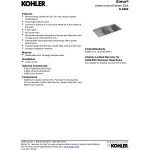 KOHLER-K-5282-NA-Strive-35-12-x-20-14-x-9-516-Undermount-Double-Bowl-Kitchen-Sink-with-Basin-Rack-X-LargeMedium-Stainless-Steel KOHLER K 5282 NA Strive 35 12 x 20 14 x 9 516 Undermount Double Bowl Kitchen Sink with Basin Rack X LargeMedium Stainless Steel