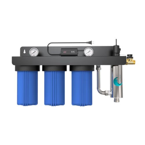 Desineo Station de Traitement d'eau UV 10" Triple Filtration