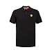 Ferrari Black Classic Shield Polo Shirt