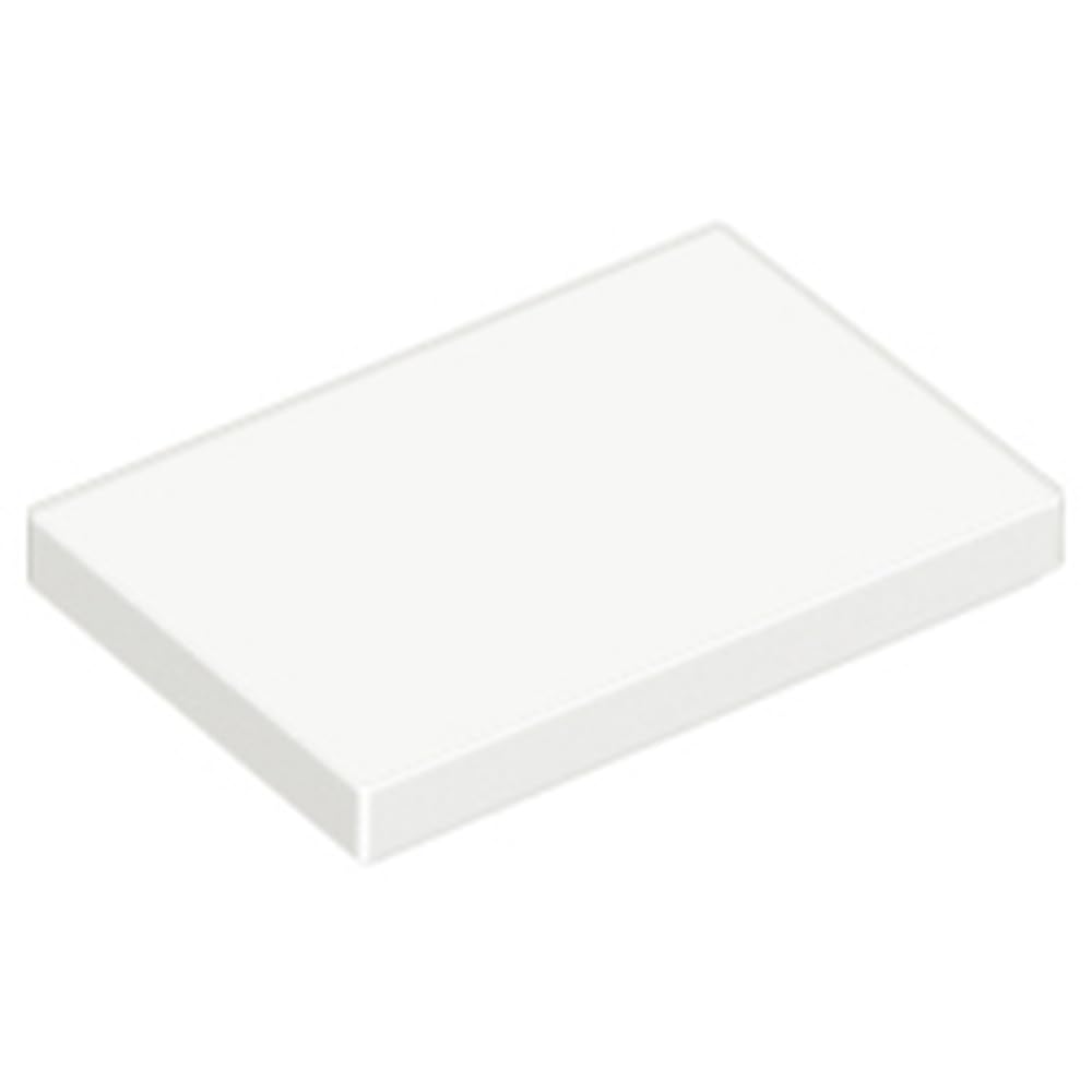 LEGO Tile 2 x 3, Part 26603, Multiple Colours Available, Part 26603, Choose Your Colour (White, 10, count)