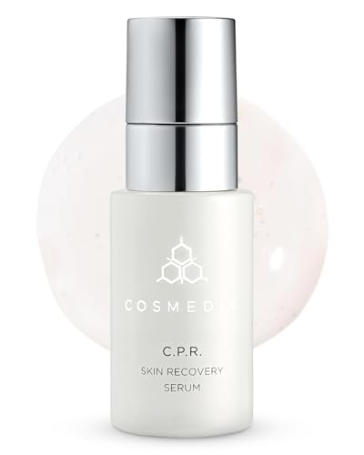 COSMEDIX CPR Skin Recovery Face Serum - Firming & Hydrating Facial Serum for Fine Lines, Wrinkles & Redness - Daily Facial Skincare Products for Sensitive & Dry Skin, Moisturized & Natural Glow