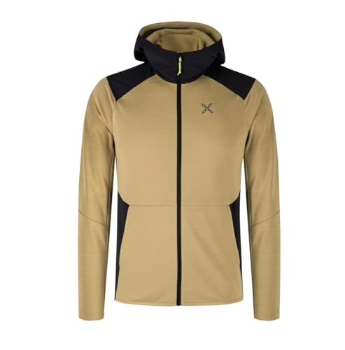 Sudadera técnica Montura Timeless Mix Hooded con forro polar ligero de alta resistencia