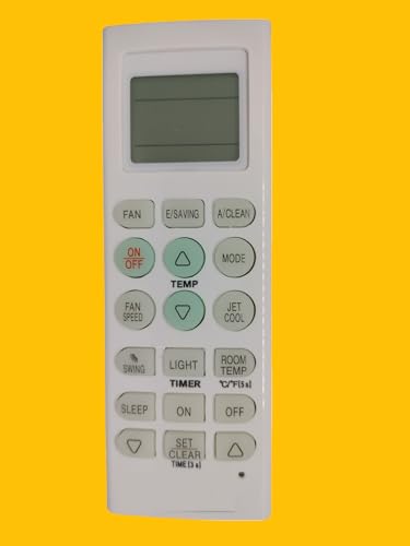 Image of Sanavya AC Remote Control - Compatible Replacement for Split & Window Air Conditioners - Replicates Genuine Remote Functions (Lg Split Air Conditioner Remote 36)