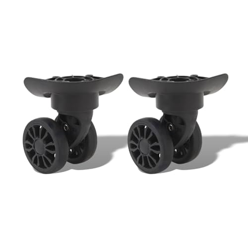 2pcs Replacement Luggage Suitcase Wheel, Easy to Install Universal Suitcase Caster, Replacement Spinner Wheels, for Repairing