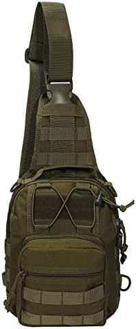 BOMTURN Tactical Backpack-1000D Waterproof Military Backpack/CCW Bags Sling Bag Tactical Satchel Shoulder Bag Men