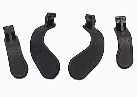 Devine Customz Xbox One Elite Controller Series 2 Back Paddle Button Replacement Set Black