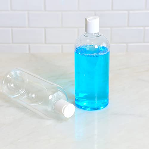 Bouteilles en plastique rechargeables 500 ml avec bouchon disque étanche - 4