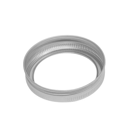 TOPBATHY 5pièces Couvercles Et Bandes Pour Bocaux Verre Anneau à Vis Métallique De Lot Pour Mise Conserve Et Accessoire De Cuisine