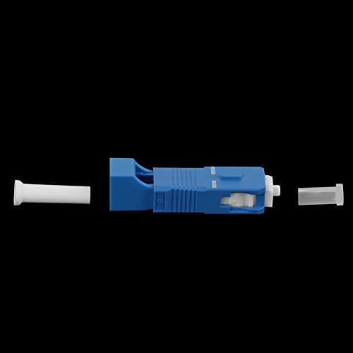 Single Mode Adaptor, Lightweight Precise Small Stable Fiber Optic Adaptor, Ethernet Network For Telecom Network - Image 3